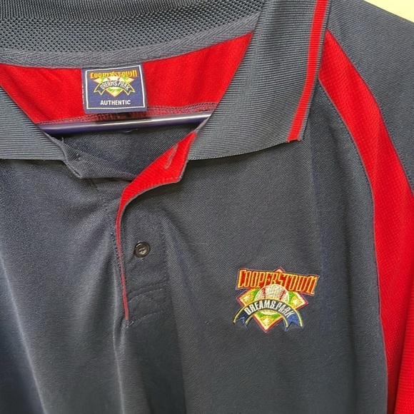 Cooperstown Hall Of Fame Dreams Park Men’s Short Sleeve Polo Shirt Size XXL - Picture 2 of 9